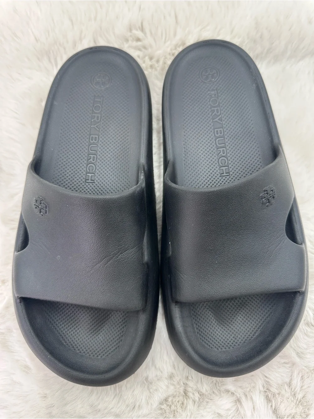 Tory Burch Shower Slides Eva Perfect Black size 8